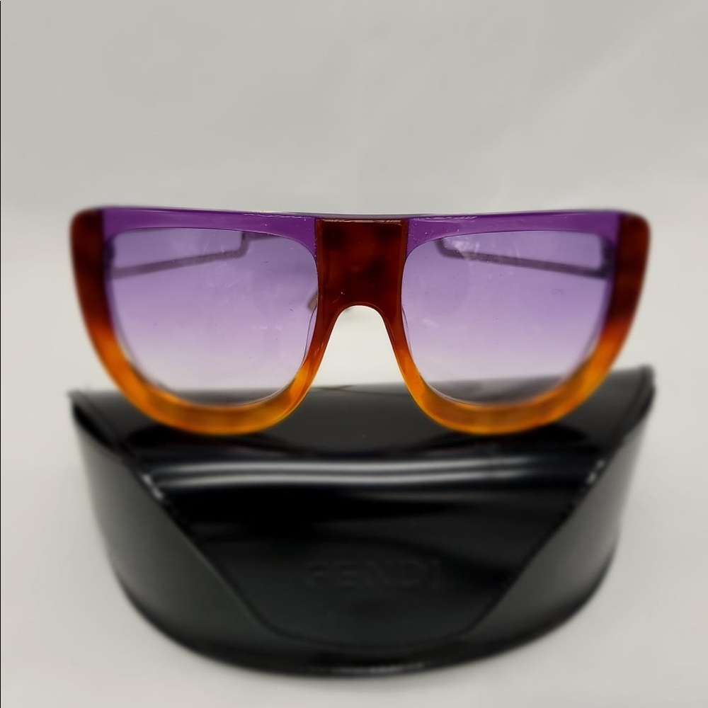 RARE FENDI Havana Runway Sunglasses 5198 LAVENDER